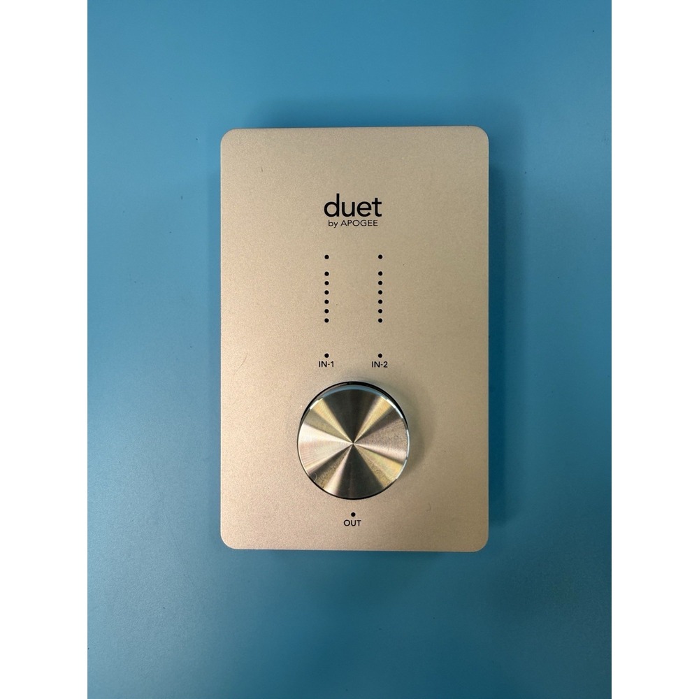 Apogee Duet FireWire Audio Interface. PLEASE READ